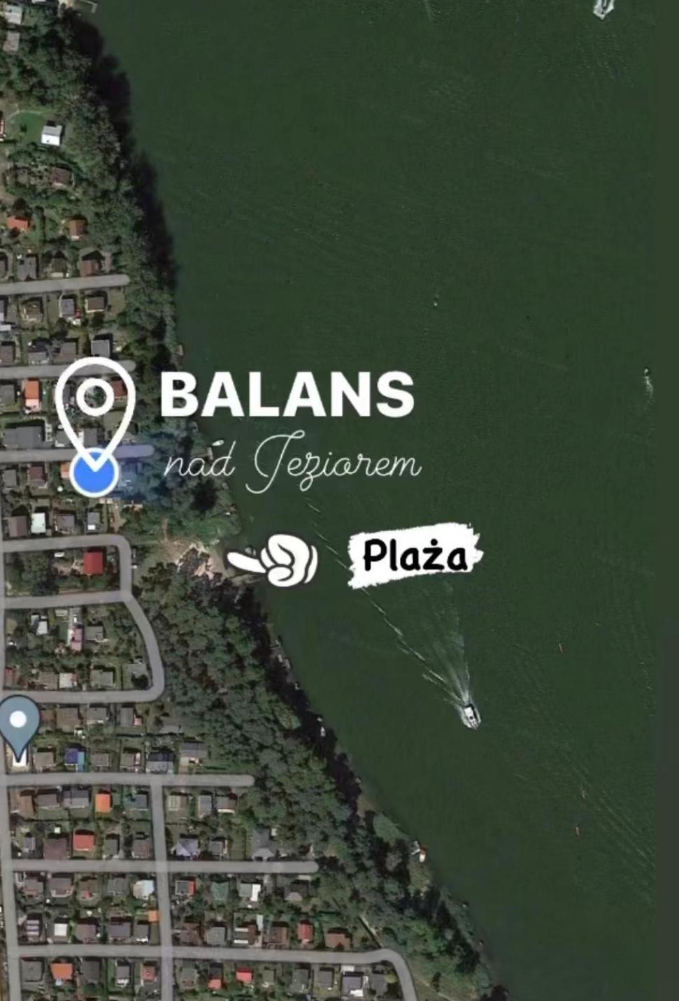 Balans Nad Jeziorem Ślesin Exteriér fotografie