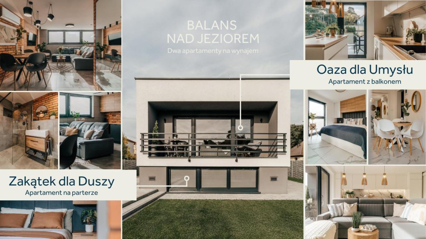 Balans Nad Jeziorem Ślesin Exteriér fotografie
